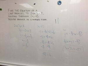 linear problem