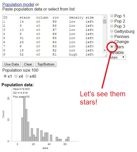 Seeing Stars with Random Sampling – mathcoachblog